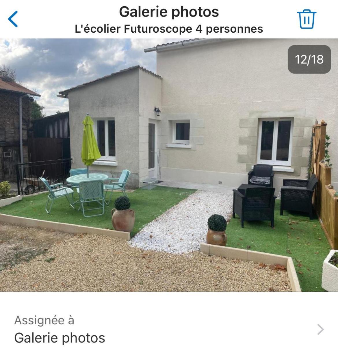 דירות Beaumont  L'Ecolier Futuroscope 4 Personnes מראה חיצוני תמונה